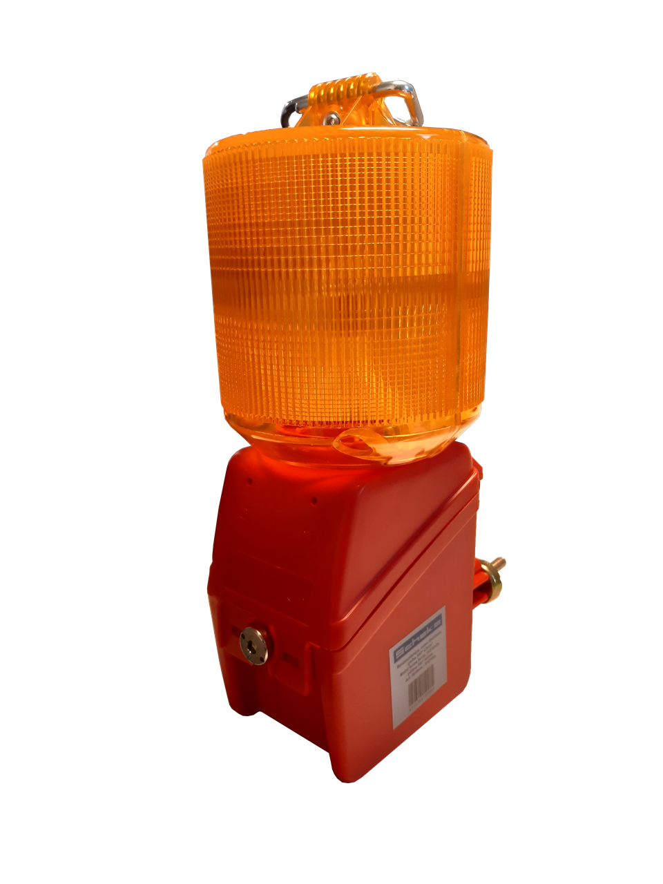 Schake 31210G Bauzaunlampe 360° Linse  mit gelber Linse
