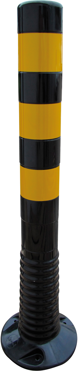 Schake 412222BG Flexipfosten schwarz / gelb Ø 80 mm Höhe: 750 mm