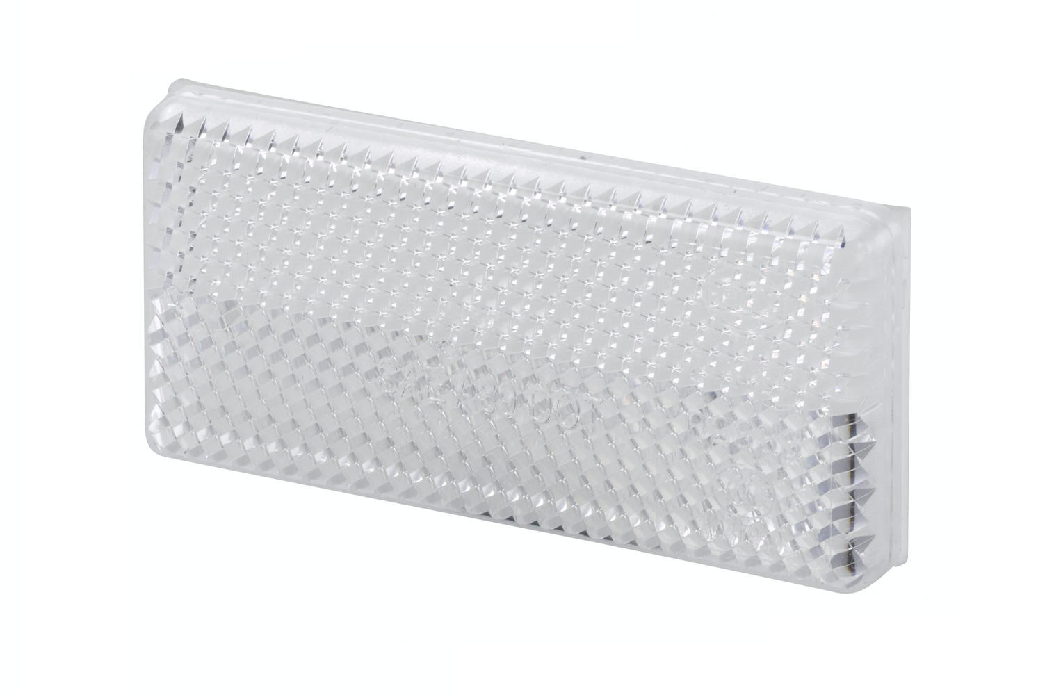 10092938a_AM0 HELLA 8RA 004 412-011 Rückstrahler - Lichtscheibenfarbe: weiß - geklebt