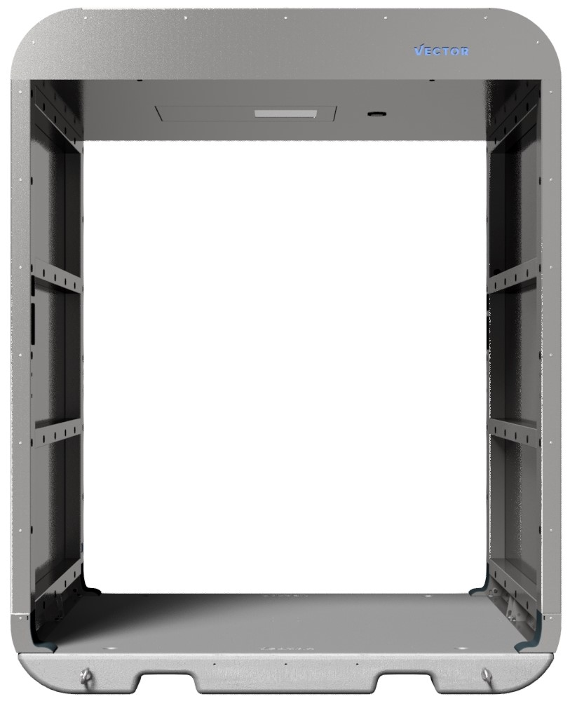 Schake VPTU21VLO0108 Mobiler Schutztunnel  V-Guard verzinkt mit LED