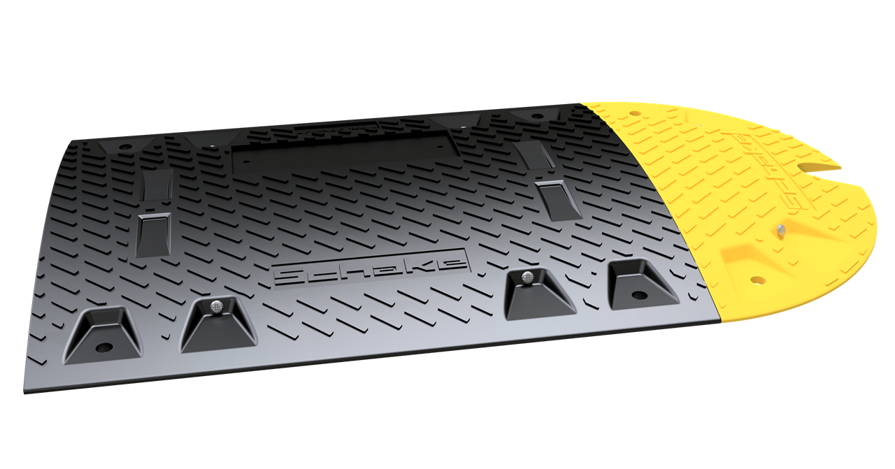 Schake 3392-30 Bodenschwelle  Typ NOX     Mittelstück schwarz Höhe: 30 mm
