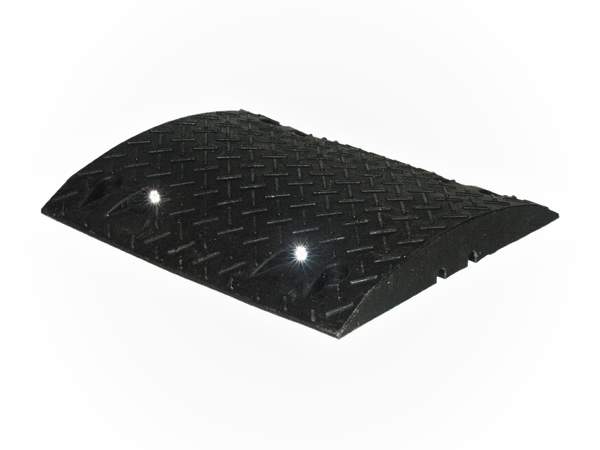 Bodenschwelle-Tempohemmschwelle-schwarz-60-mm Bodenschwelle, Tempohemmschwelle 60 mm, 10 km/h, schwarz
