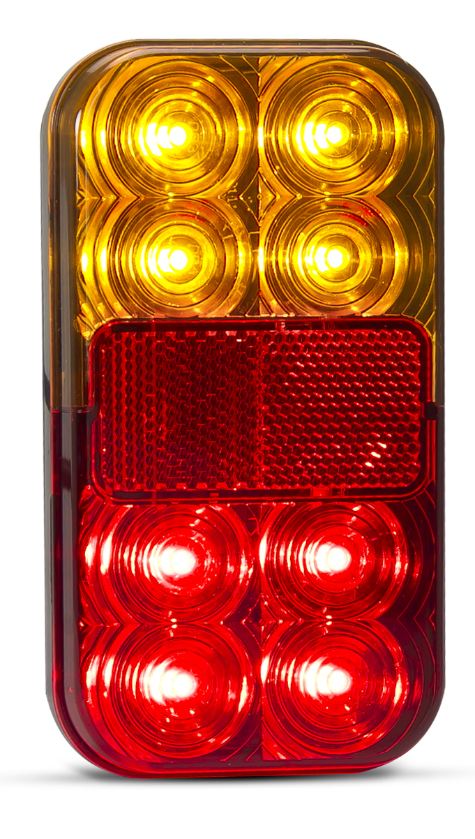 baetz LED Heck- oder Rückleuchte, Serie 149, Blink-, Schluß-, Bremsleuchte, Reflektor