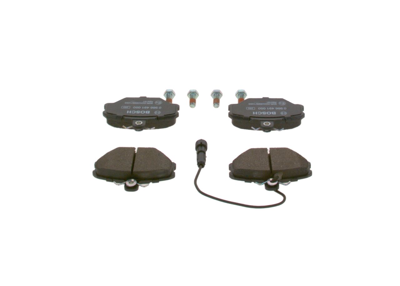 Bosch 0986491050 Bremsbelagsatz, Scheibenbremse