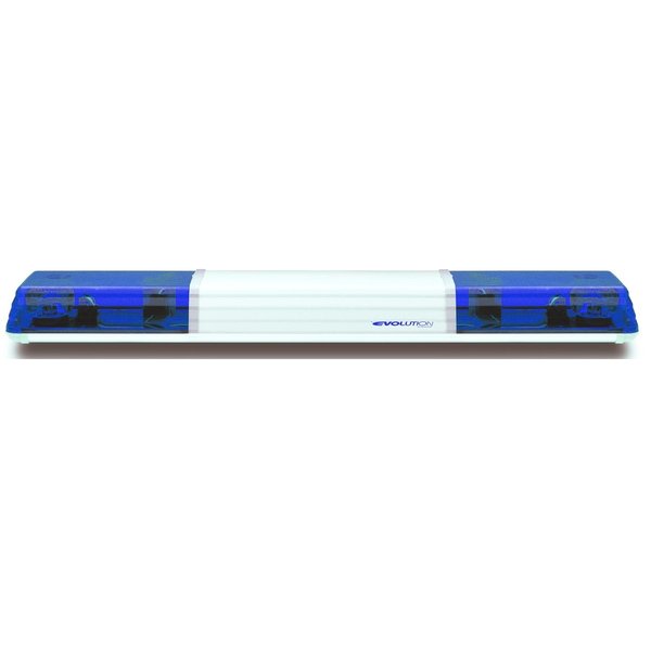 Lichtwarnbalken 605 - Drehspiegel 1500 mm blau