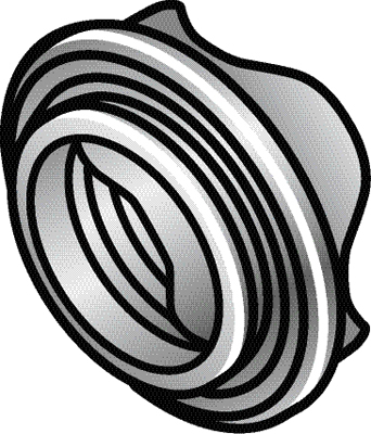 HELLA 9XX 254 163-001 Klemmschelle, 6 Stück