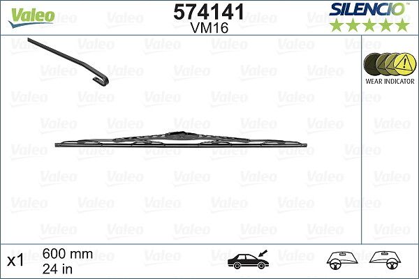 Valeo 574141 Wischblatt