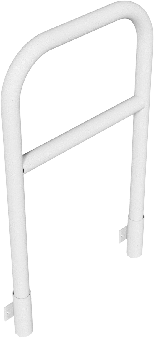 Schake 465_21W Rohrbügel aus Stahlrohr Ø 60 x 2,5 mm mit Querholm zum Einbetonieren Gesamtbreite: 700 mm Gesamthöhe: 1200 mm feuerverzinkt