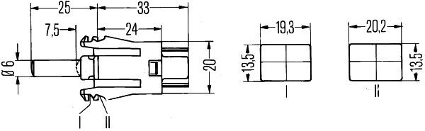 HELLA 6ZF 004 229-011 Schalter, Türkontakt