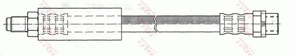 TRW Automotive PHB350 Bremsschlauch