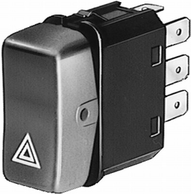 HELLA 6HH 004 175-016 Warnblinkschalter - 24V - Einbau