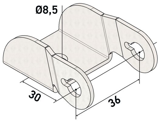 HELLA 8HG 994 412-372 Halter