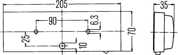 HELLA 2JA 003 354-001 Innenraumleuchte