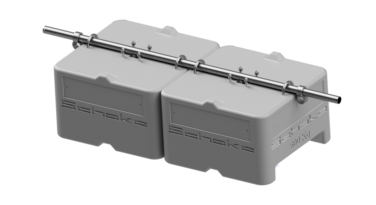 Schake 3F120-SET1 Betongewicht  SET 1    