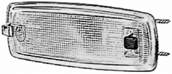 HELLA 2JA 003 388-007 Innenraumleuchte - 12V - Anbau