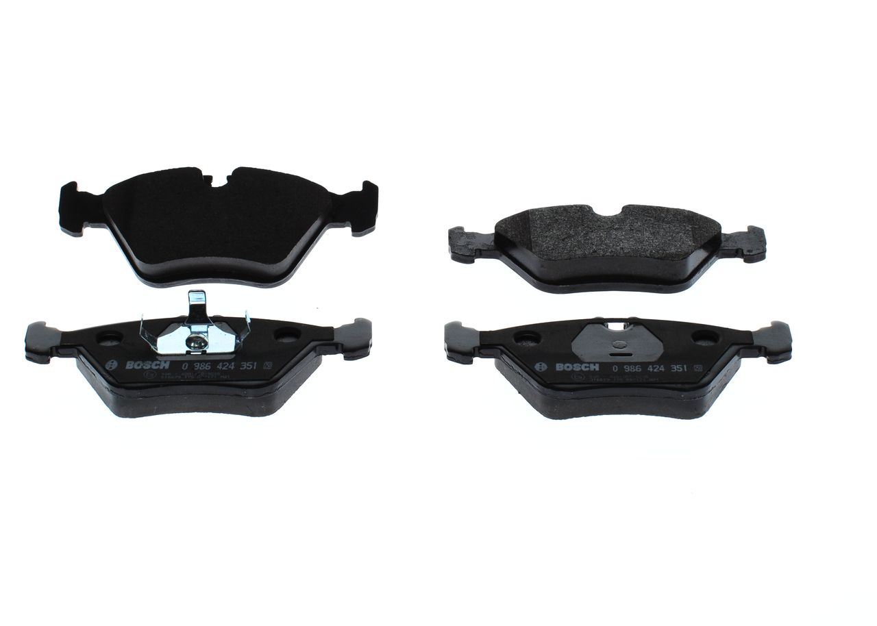 Bosch 0986424351 Bremsbelagsatz, Scheibenbremse