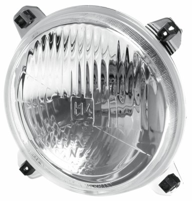 K0568 HELLA 1A3 005 649-007 Halogen-Hauptscheinwerfer - 12V - rund - Einbau - links/rechts