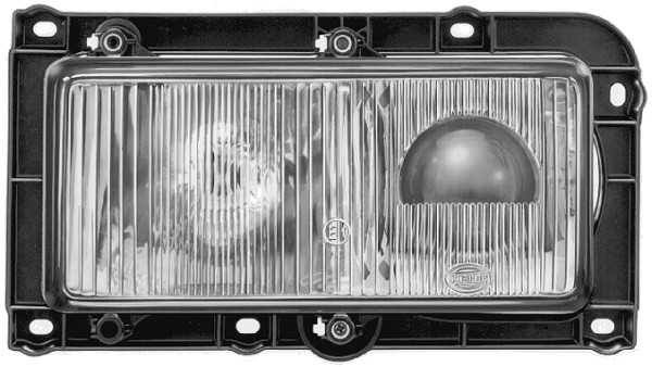 HELLA 1DL 007 872-077 DE/Doppelscheinwerfer/Halogen-Hauptscheinwerfer - links