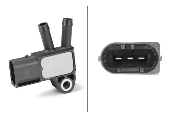 TOPRAN Sensor, uitlaatgasdruk voor o.a. Peugeot, Citroën, Toyota, Fiat