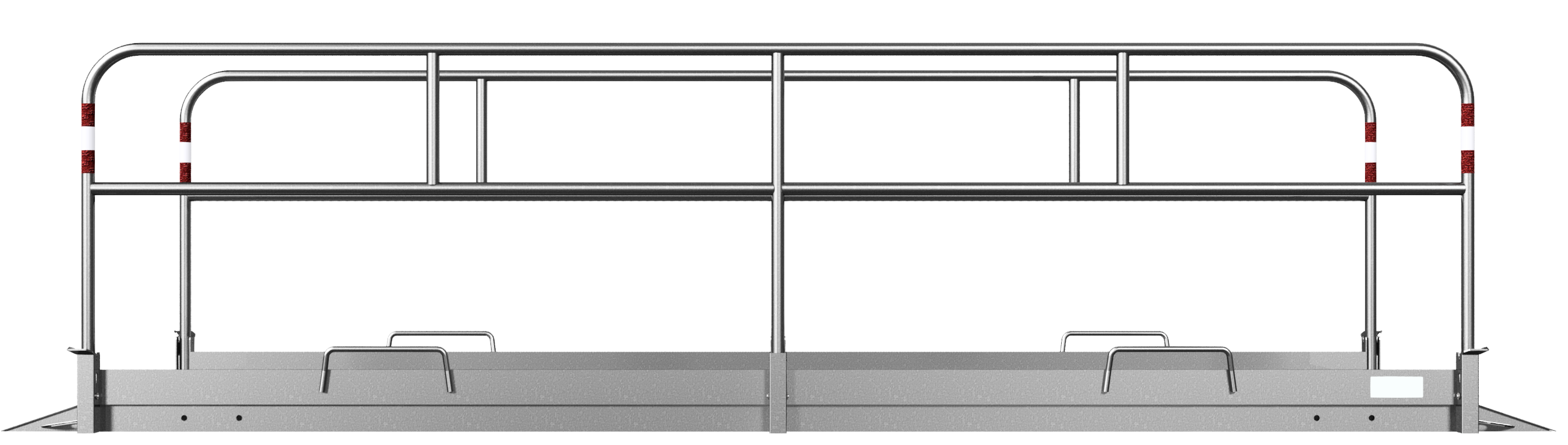 Schake 20284 Grabenbrücke  aus Aluminium     Rahmenmaße Länge: ca. 4,50 m