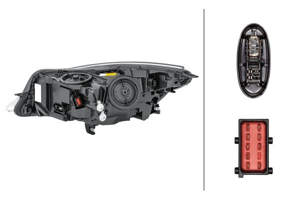 HELLA 1ZT 011 166-721 Hauptscheinwerfer