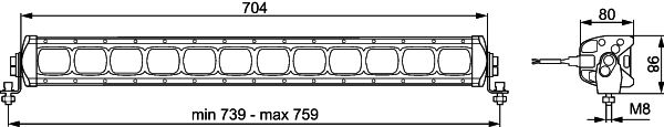 HELLA 1GJ 360 003-002 Arbeitsscheinwerfer