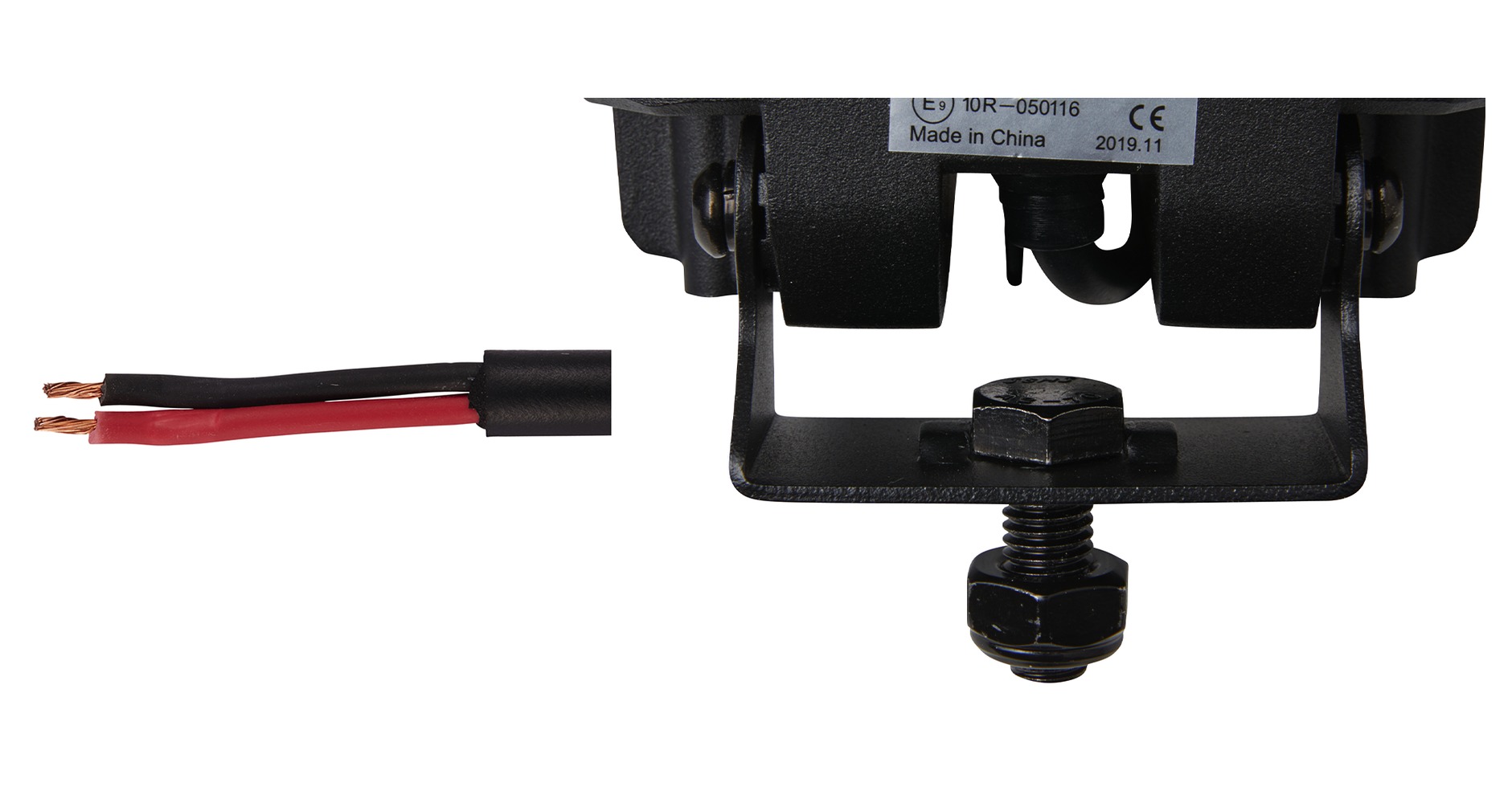 HELLA VALUEFIT  LED-Arbeitsscheinwerfer -  TS3000 - 12/24V - eckig - 3000lm - Anbau/ge  - 1GA 357 112-012