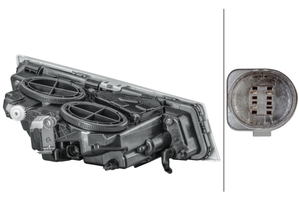 HELLA 1PL 010 477-231 DE-Nebelscheinwerfer - links - für u.a. Volvo FH, FM
