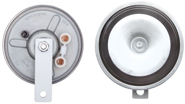 I183 HELLA 3BA 002 768-431 Horn - B36 - 24V - 116dB(A) - Frequenzbereich: 400Hz - Hochton - Gehäusefarbe: