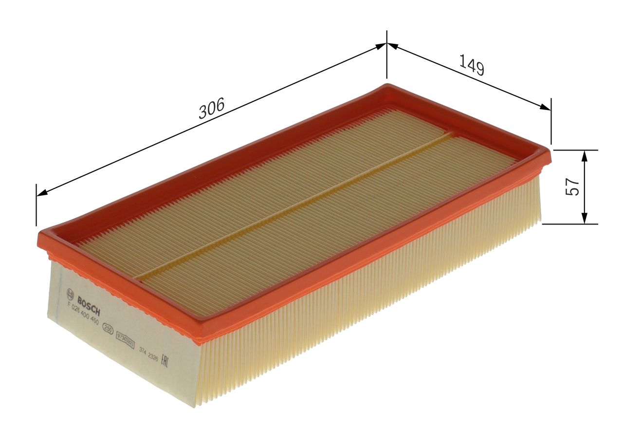 Bosch F026400450 Luftfilter