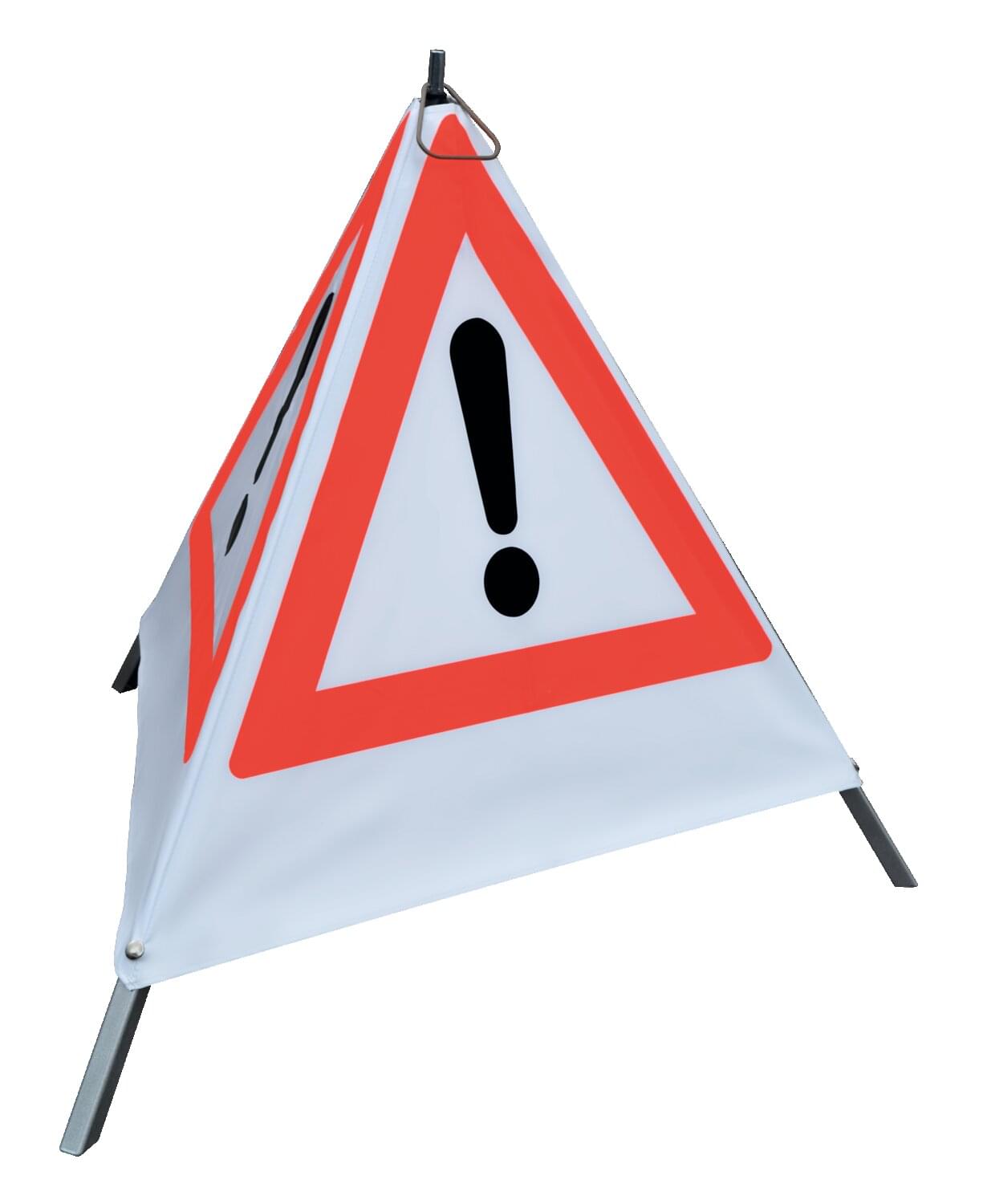 Traffic Safety_Product image_2_25_256_image-thumb__22243__jpg-1500_256872__01 Horizont | Faltdreieck / Faltsignal 700mm fluoreszierend VZ 101 | H-256872