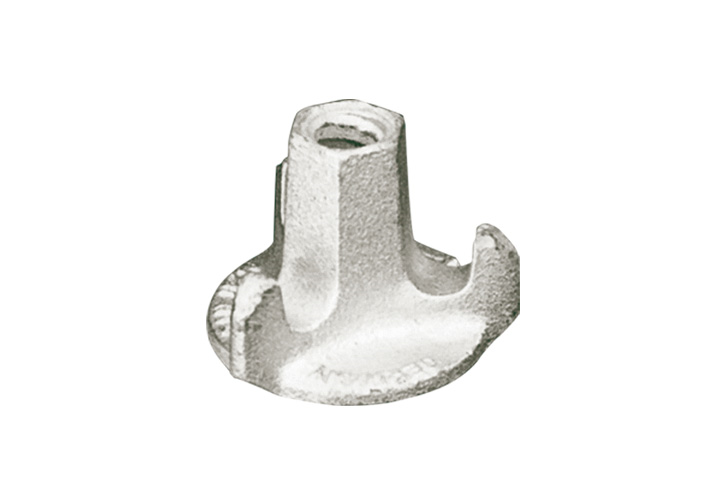 Schake 113013 Flügelmutter Flansch SW 27 Flansch Ø 100mm, verzinkt