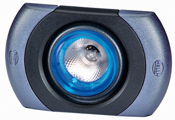 HELLA 2JA 343 680-127 Innenraumleuchte - SpotLED CELIS blue - LED - 12/24V - LED - Einbau - Lichtsch