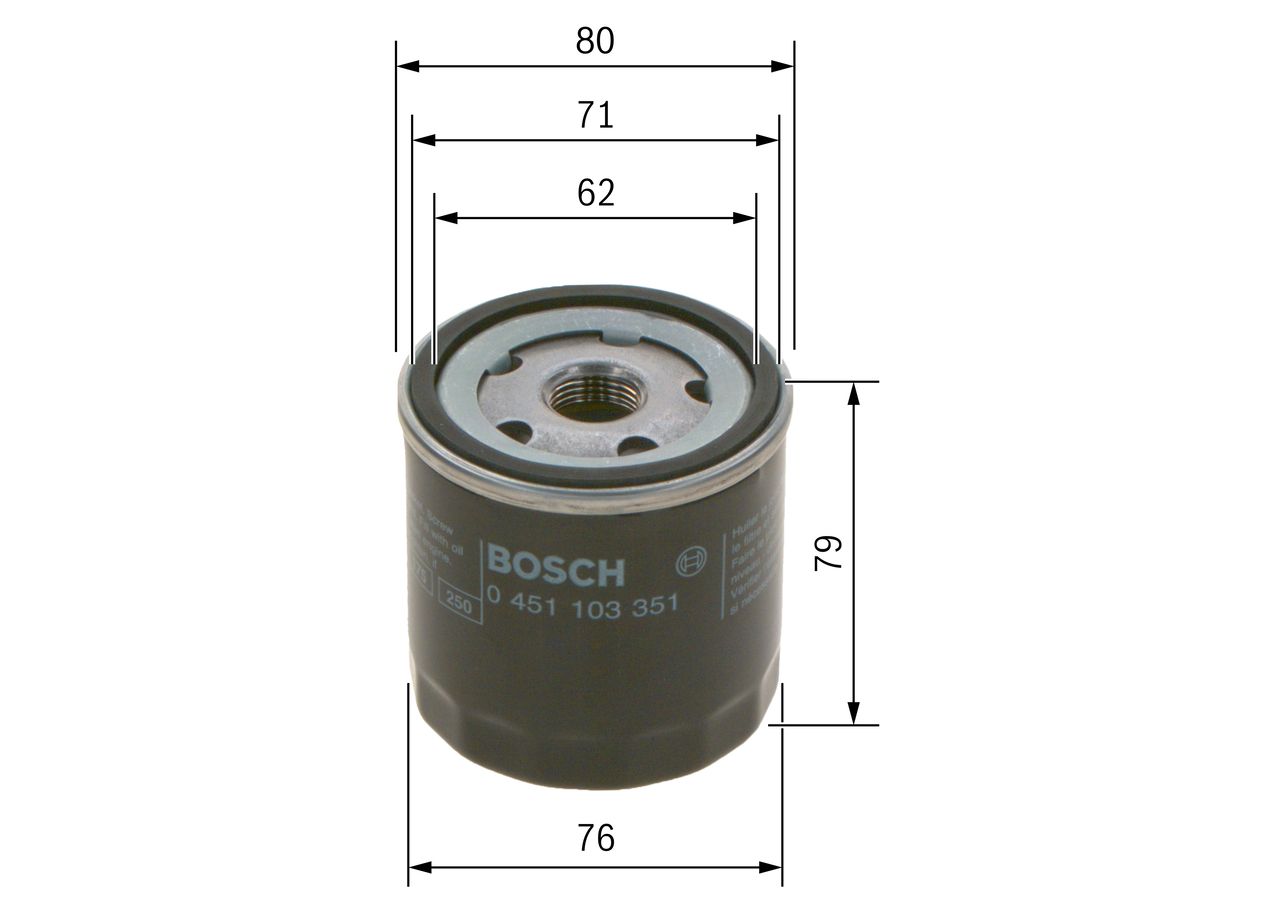 Bosch 0451103351 Ölfilter