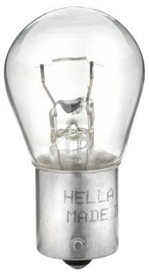 HELLA 8GA 002 073-121 Glühlampe - P21W - Standard - 12V - 21W - Sockelausführung: BAY15s - Schachtel