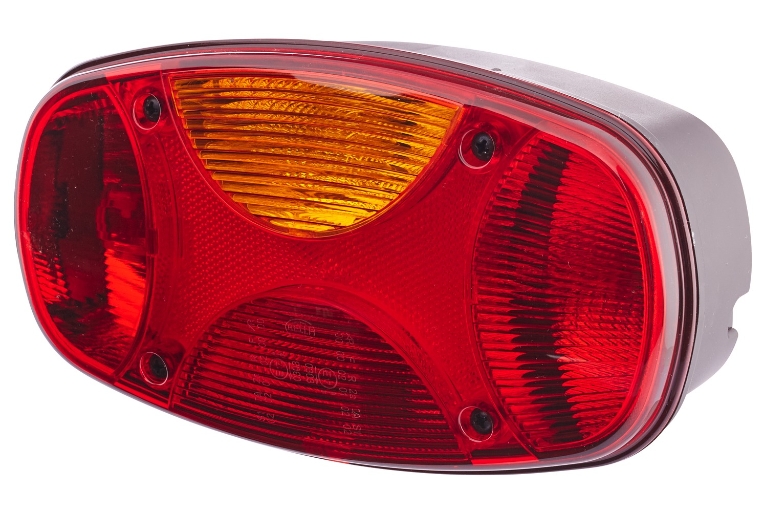 2VP 343 640-081 HELLA Cargoluna Combination Rearlight Right, Multi-coloured, Black, With Bulbs | Order Now - View #9