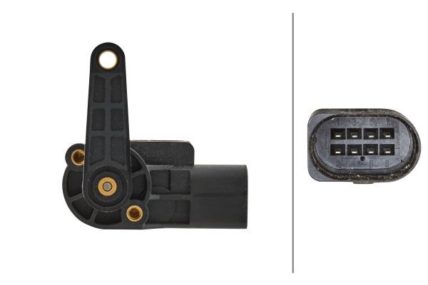 HELLA 6PD 009 583-001 Neigungssensor, Alarmanlage