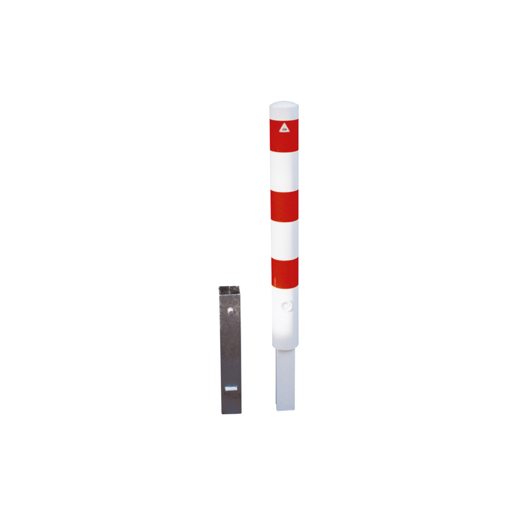 Schake 40191F Absperrpoller  Stahlrohr Ø 193 x 3,6 mm herausnehmbar mit Dreikantverschluss feuerverzinkt