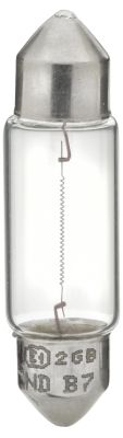 HELLA 8GM 002 092-241 Glühlampe - C5W - Heavy Duty - 24V - 5W - Sockelausführung: SV8,5-8 - Schachte