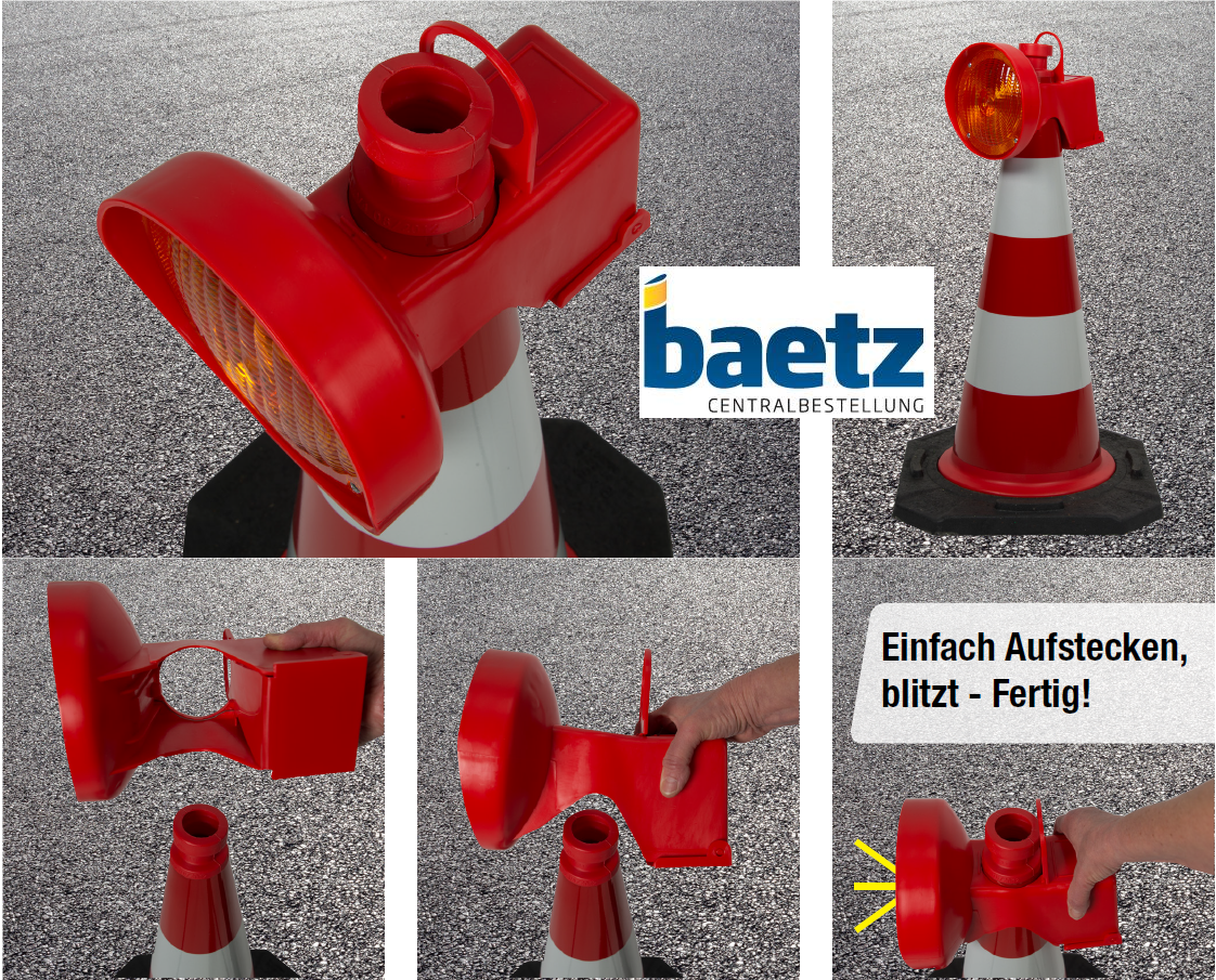ConeFix3 ConeFix, LED Leitkegel-Leuchte