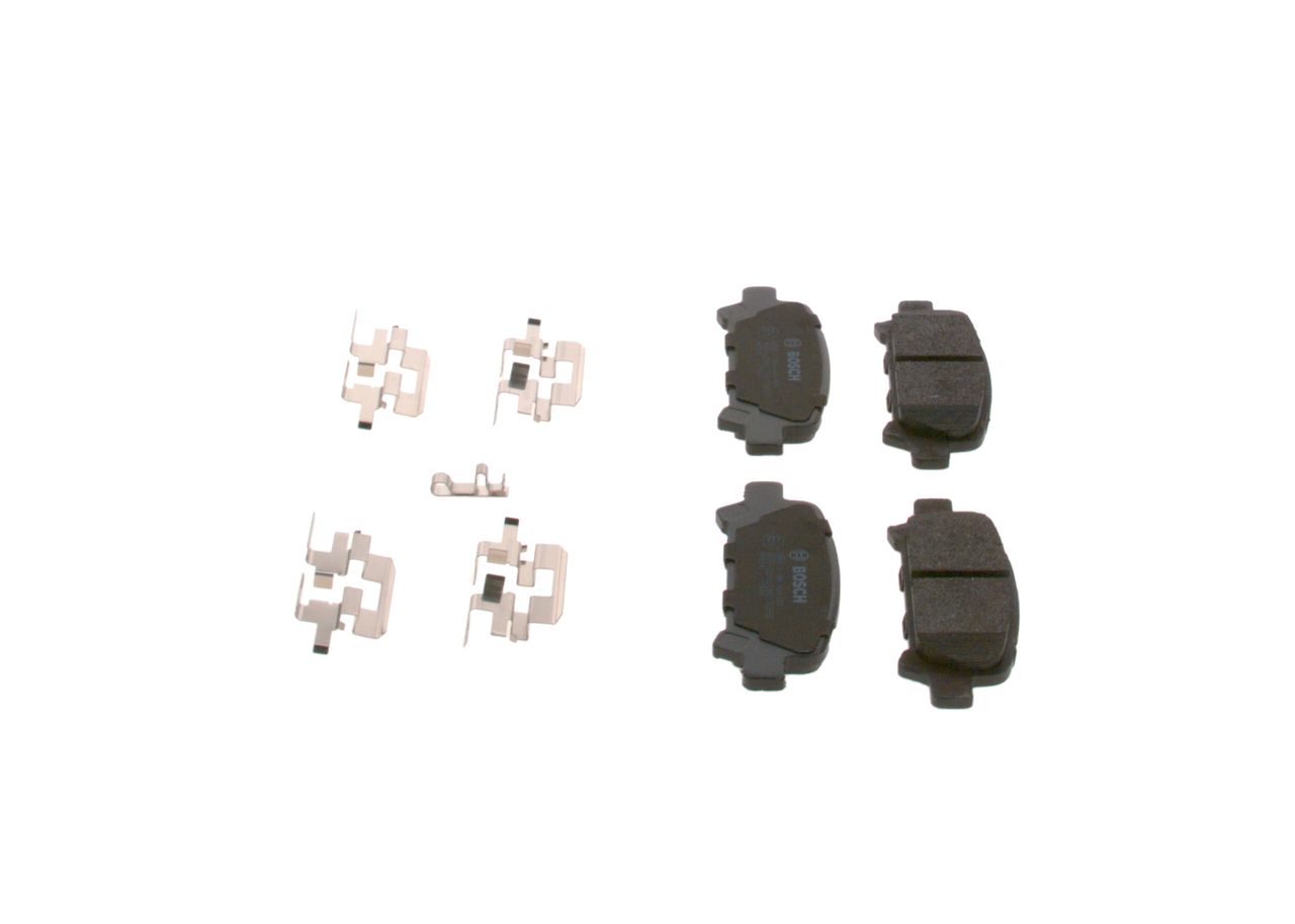 Bosch 0986424650 Bremsbelagsatz, Scheibenbremse