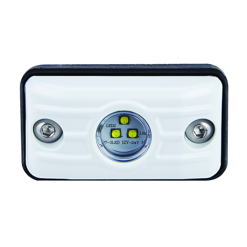 Kompakte LED Leuchte, 12/24 Volt, 23 mm Aufbauhöhe, 900 Lumen, 15 Watt