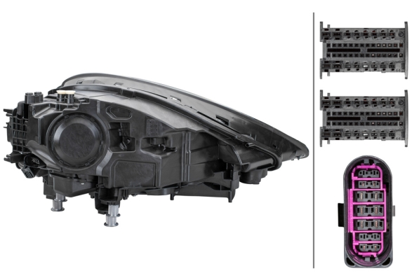 HELLA 1EX 014 690-011 LED-Hauptscheinwerfer - links - für u.a. Porsche Cayenne (9Ya)
