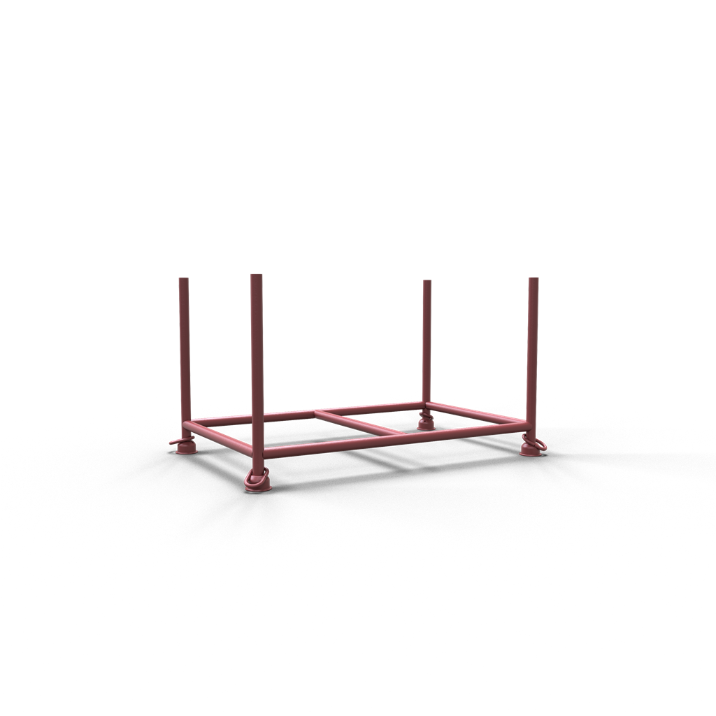 Schake 50150-0 Stapelpalette 1,43m x 0,87m lackiert Füllmaße: 1,43 m x 0,87 m x 0,70 m