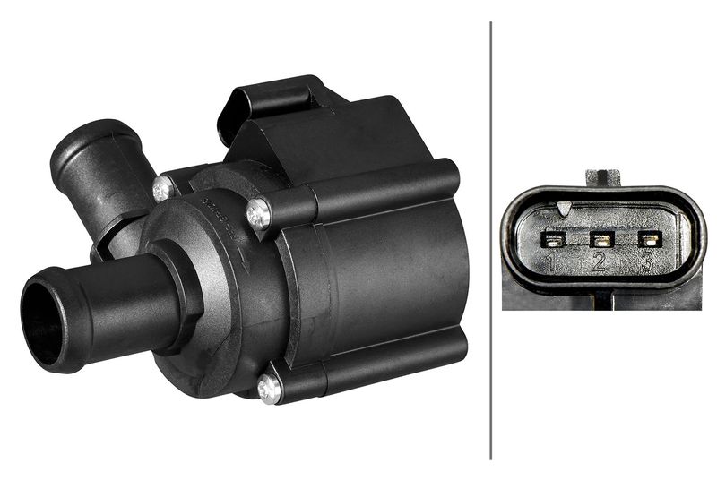 HELLA 8TW 358 304-691 Zusatzwasserpumpe (Kühlwasserkreislauf)