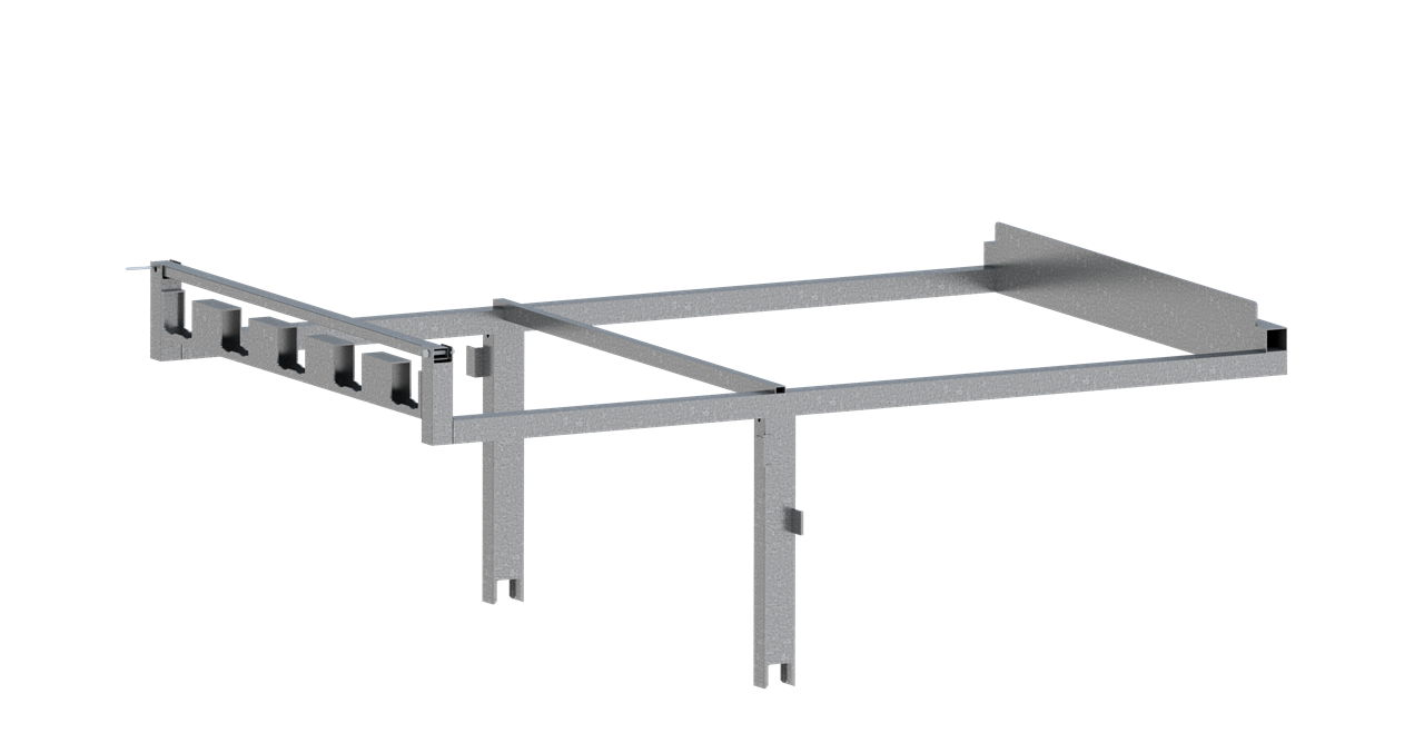 Schake 3B214-1 Schaftrohr Adaptierung  für 20 Schaftrohre + Schilder