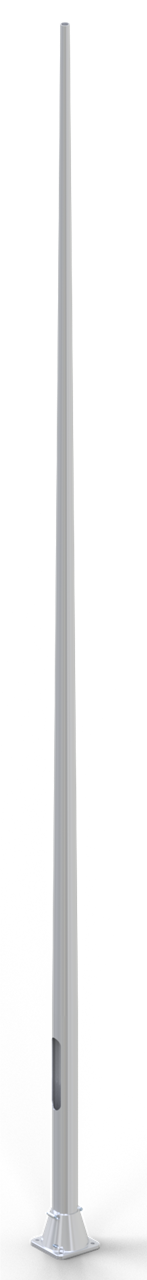 Schake 3531100A Alu-Lampenmast Länge: 10 m
