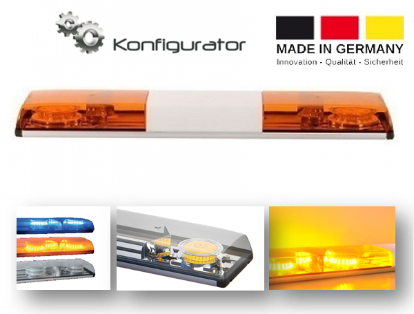 LED Lichtwarnbalken Serie Germany, der Preissieger, Made in Germany!