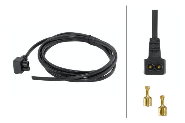 HELLA 8KA 003 806-001 Anschlussleitung, Außenspiegel mit einem Stecker beidseitig