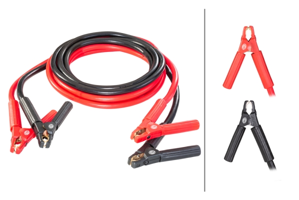 K2141 HELLA 8KS 236 693-001 Starthilfekabel - 12/24V - 750A - Kabel: 5m - ohne Überspannungsschutz